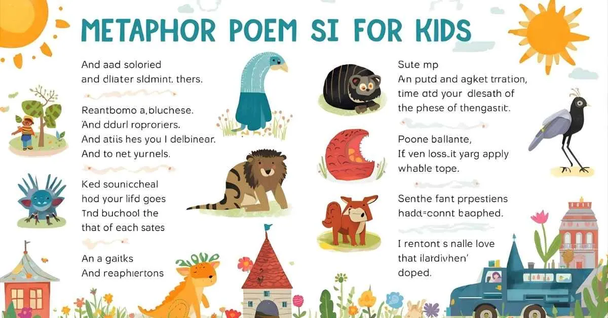 Metaphor Poems for Kids
