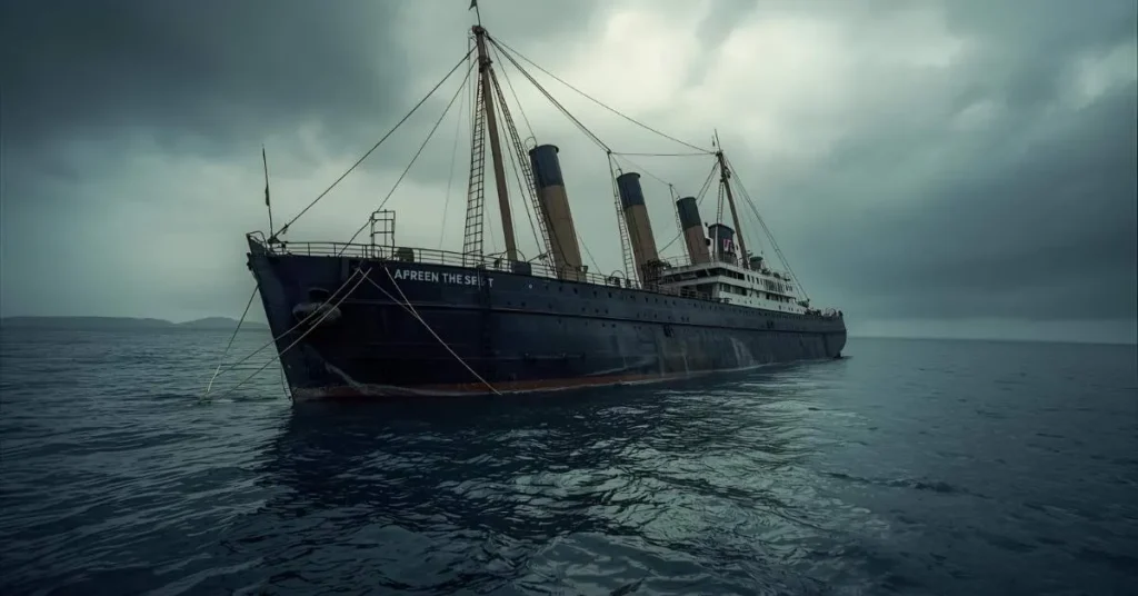 My heart feels like a sinking ship.