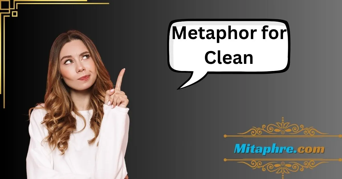 Metaphor for Clean